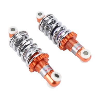 Imagem de lyrlody Choque Frontal Ajustável, 2pcs 125mm Motocicleta Amortecedores de Ar Amortecedores Damper Spring para Mini Bike Scooter