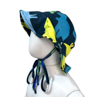 Imagem de Chapéu Infantil Proteção Solar Uv 50+ Praia C/ Forro Interno - Jagar, 