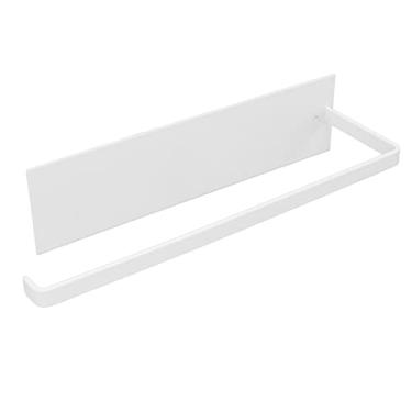 Imagem de ZJchao Sob o Suporte de Papel do Gabinete, 10.2x0.8x2.8x0.5 Em Rack de Toalha Autônoma de Auto Adesivo, Boa Capacidade de Colocar Toalhas de Papel para Armários de Banheiro de Cozinha (Branco)