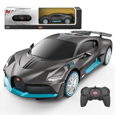 Imagem de YYC 1:24 Scale Remote Control Car for Bugatti Divo, 2.4GHz Model RC Cars, Electric Sport Racing Hobby Vehicle Gift for Adults, Kids, Boys, Girls - Grey