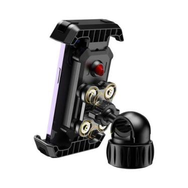 Imagem de Suporte Para Telefone De Moto Anti-Vibração 360 graus Suporte De Guidã