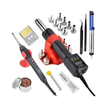 Imagem de Pistola De Calor Portátil Integrada Para Reparo De Celulares Com Tempe