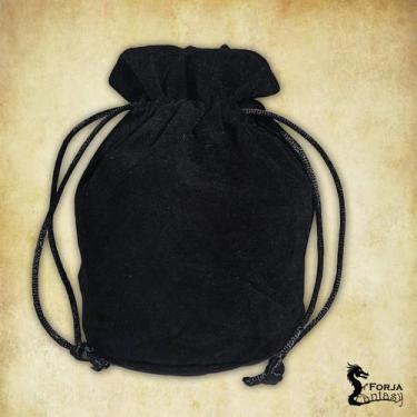 Imagem de Bolsa de Dados Extra Grande - RPG - T&G, Preto