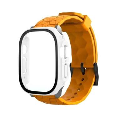 Imagem de Pulseira De Relógio Com Padrão De Futebol De 49mm 45mm 44mm 41mm 40mm 