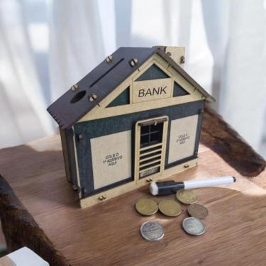 Imagem de Cofre Caixa Dinheiro Wood Box Japones Kakebo Banco Casa P