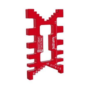 Imagem de Calibrador De Espaços Para Tenon Em Madeira De Alumínio, Métrico E Em 