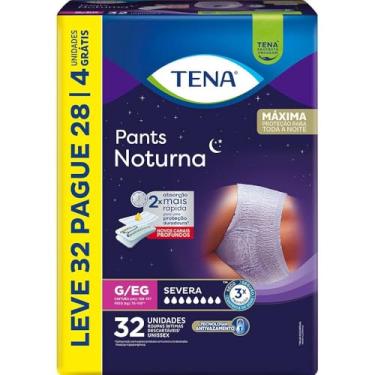 Imagem de Tena Pants Noturna, Roupa Íntima para Incontinência Urinária, G/EG - Leve 32 Pague 28 unidades