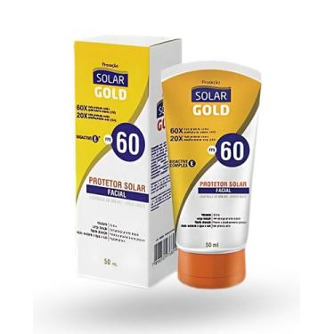 Imagem de Protetor Solar Facial FPS 60 Nutriex Gold 50ml  Pele Bonita e Protegid