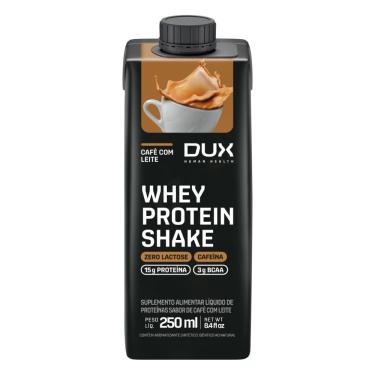 Imagem de Bebida Láctea Whey Protein Shake Dux 15g de Proteína Sabor Café com Leite  250ml