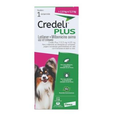 Imagem de Antipulgas Elanco Credeli Plus Para Cães De 2,8 A 5,5 Kg