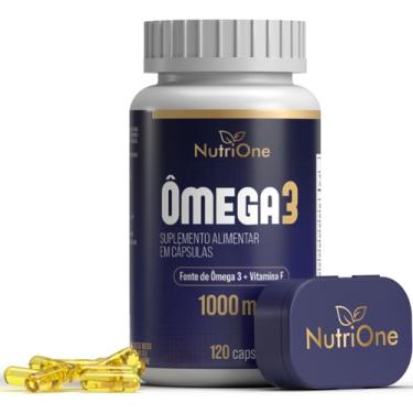 Imagem de Omega 3 + Vitamina E 120 Caps Certificado MEG-3 1000mg Epa540/Dha360 Nutrione