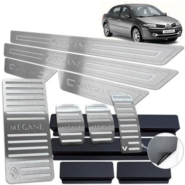 Imagem de Soleira + Pedaleira + Descanso Megane 2006 Até 2011 Manual