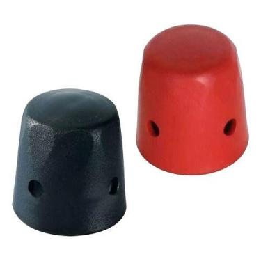 Imagem de peso panela de pressao mini fulgor preto e vermelho