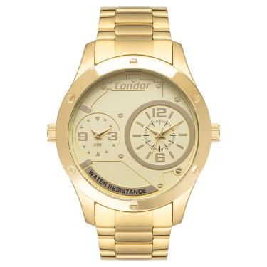 Imagem de Relógio Condor Masculino Civic Dourado - Co2036myy-4x