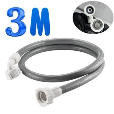 Imagem de Mangueira Entrada 3m P/ Máquina lavar e lousa Compatível com todas as 