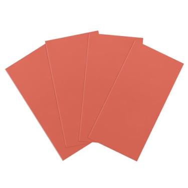 Imagem de 4 peças de almofada de silicone para prensa térmica, resistente ao calor até 280 °C, tamanhos versáteis para transferência HTV, sublimação, prensa de chapéu e projetos DIY, acessórios de prensa