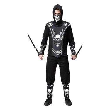 Imagem de Fantasia Ninja Adulto Mortal Kombat De Halloween Com Máscara (M 40-42)