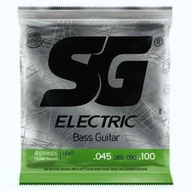 Imagem de Encordoamento Baixo 4 Cordas .045 - .100 Light Sg