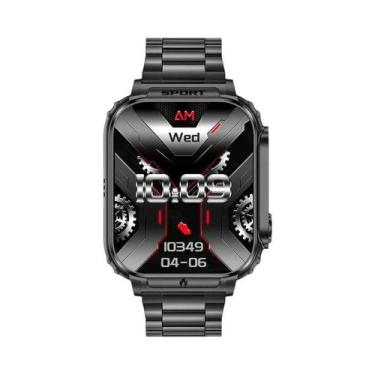 Imagem de Relógio Inteligente Masculino Com Tela Grande LIGE 195 Polegadas Monit