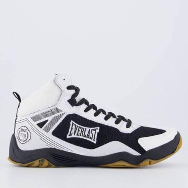 Imagem de Tênis Everlast Strike 4 Branco e Preto, 40
