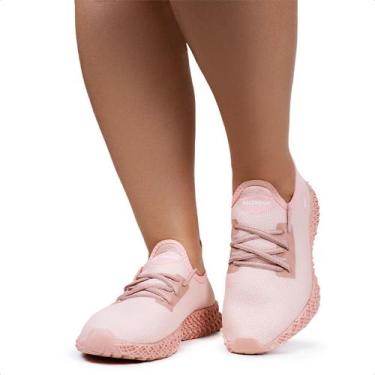 Imagem de Tênis Feminino Anatômico Ascension Enerzy Esporte Conforto, Rosa, 40