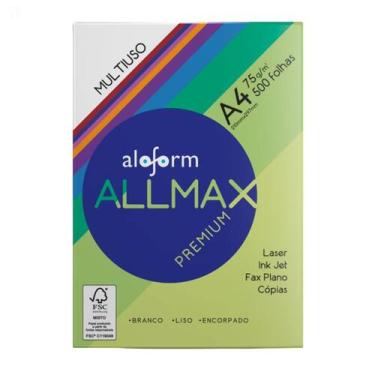 Imagem de Papel A4 75g 500 Folhas Branco Resma Report Suzano