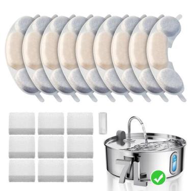 Imagem de Substituição de filtro de água: 9 pacotes para fonte para cães Smartoo