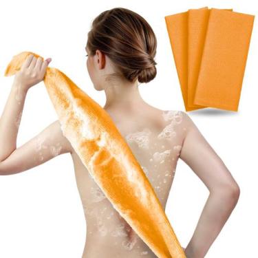 Imagem de Toalhinha esfoliante Body Scrubber ARCH&M, pacote com 3 unidades, lara