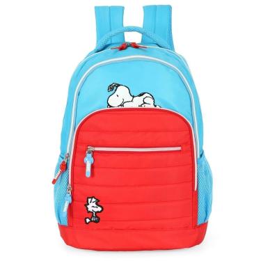 Imagem de Mochila De Costas Juvenil Snoopy MS49724SN - Luxcel-Unissex