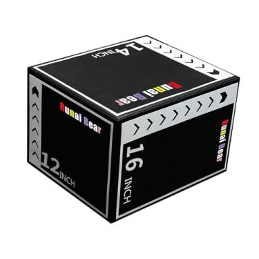 Imagem de Pegciuho Caixa de Salto Pliométrico 3 em 1, Equipamento de Treinamento de Força E Agilidade para Casa, Estilo B