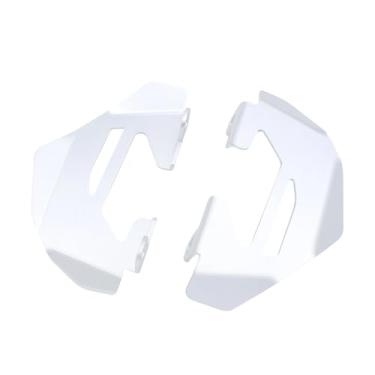 Imagem de JicSuXi Protetor de pinça de freio dianteiro de metal confiável, peças de motocicleta CNC, acessório, capa de proteção resistente parapara R Ninet, Prata