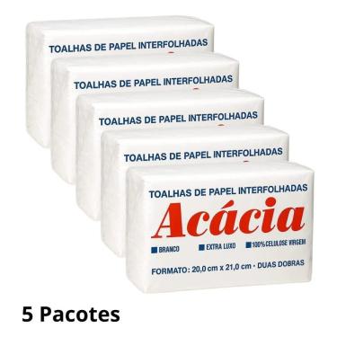 Imagem de Papel Interfolha Acacia Com 5000 Folhas