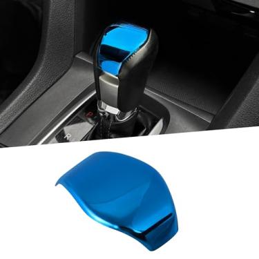 Imagem de TOMALL Capa de manípulo de mudança de marchas de carro de aço inoxidável compatível com Honda Civic 10Gen Civic 2016 2017 2018 2019 2020 capa de alavanca de câmbio para acessórios de interior de carro