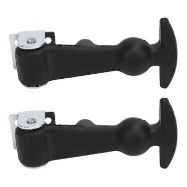 Imagem de Generic Trava de Borracha Flexível para capô, Trava para Compartimento de Barco Mais Frio, 2 Peças, Fecho Em T para Caixa de Ferramentas de Caminhão Automotivo