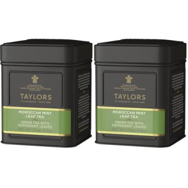 Imagem de Folha solta de hortelã marroquina de chá Taylors of Harrogate 125g x2