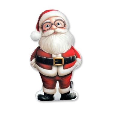 Imagem de Almofada Decorativa Papai Noel, 58 x 35 cm, Velveteen Belchior