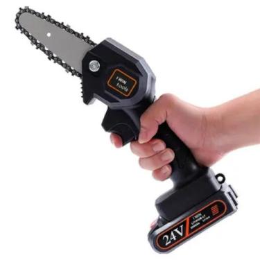 Imagem de Motosserra Mini Profissional Recarregável 24V Eficiente - GBG STORE