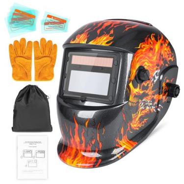 Imagem de Capacete de soldagem NDUUN True Color Auto Darkening com sombra 4/9-13