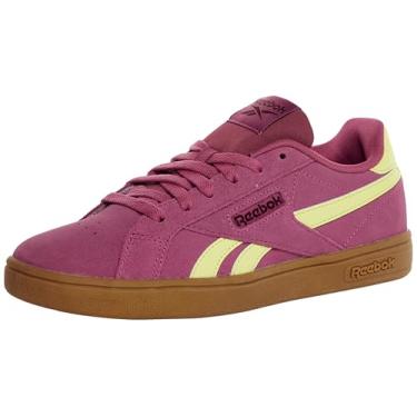 Imagem de Reebok Tênis feminino court retrô, Studiopink Yellowhaze Blackcherry, 40.5 EU