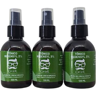 Imagem de Kit Cavier 3 Tonico Redensyl 120Ml