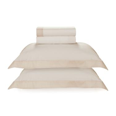 Imagem de Jogo De Cama Casal Karsten 200 Fios 100% Algodão Cecília