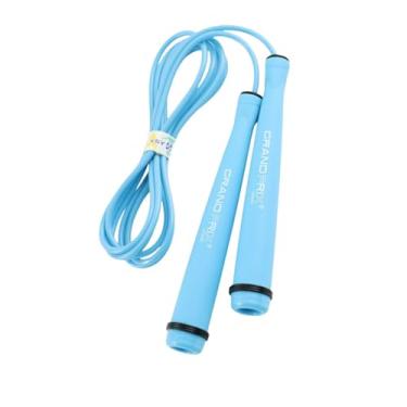 Imagem de Corda de salto de velocidade para homens e mulheres (Grand Prix Speed Series) | Corda de pular de PVC ajustável para exercícios físicos, boxe e HIIT | Corda de pular profissional | Feita na Coreia