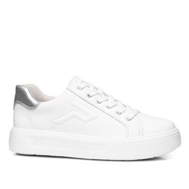 Imagem de Tênis Pegada Feminino em Couro Branco 211216-01-Feminino