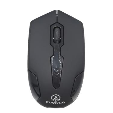Imagem de Kryaz Mouse Gamer Sem Fio, Preto, Design Ergonômico, Para Jogos e Uso Profissional