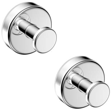 Imagem de Epritliber Ganchos de ventosa para chuveiro, ganchos de toalha sem broca, ganchos de parede atualizados para pendurar 6,8 kg para azulejo de banheiro, cozinha, porta de vidro, janelas - bucha, casaco