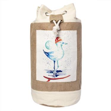 Imagem de Bolsa de Juta Seagull Anemoss, Bege