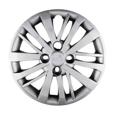Imagem de Calota Grid Aro 14 P 299 Cb-Pta Fiat Argo/Cronos 2023 Prata