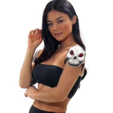 Imagem de Ombreira de Caveira Halloween Adulto - Abrakadabra, UNICA, U