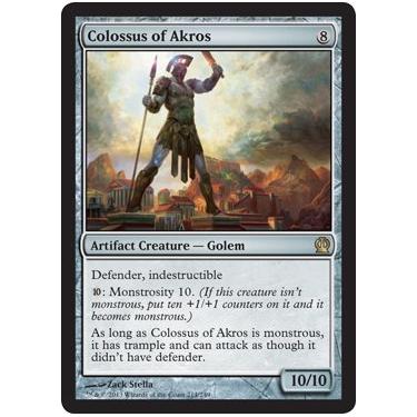 Imagem de Magic The Gathering - Colossus of Akros (214/249) - Theros
