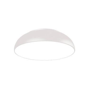 Imagem de Plafon Blumenau Pleno Redondo E27 Bivolt Branco Fosco